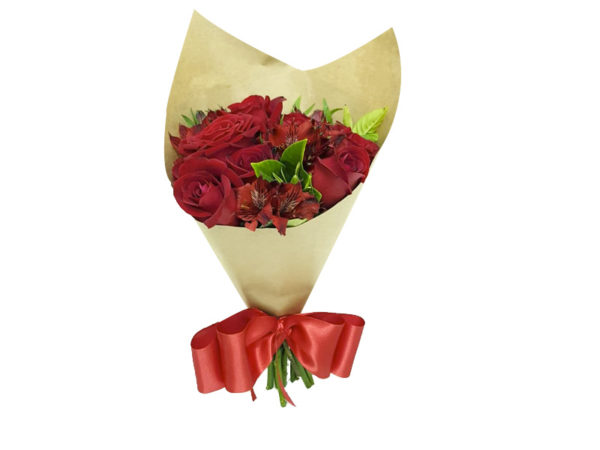 Buquê de Rosas Vermelhas 06 unidades