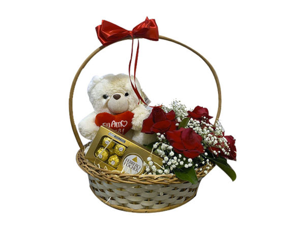 Cesta Amor Perfeito