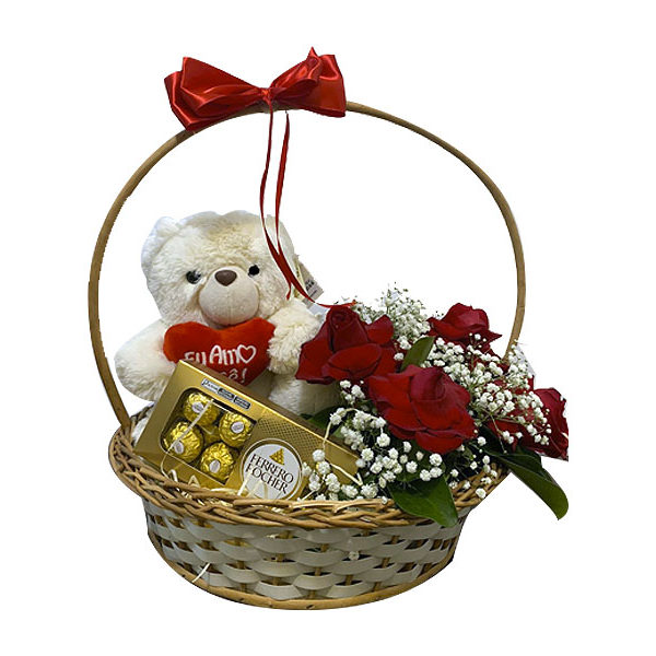 Cesta Amor Perfeito