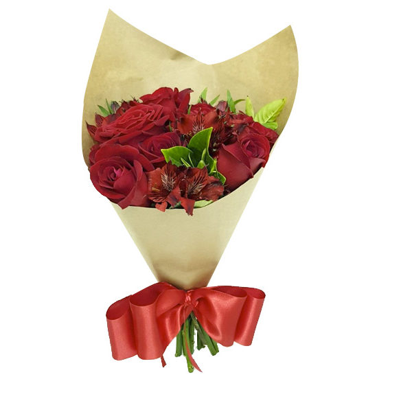 Buquê de Rosas Vermelhas 06 unidades