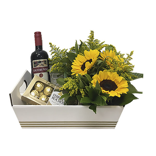 Kit Vinho + Chocolates