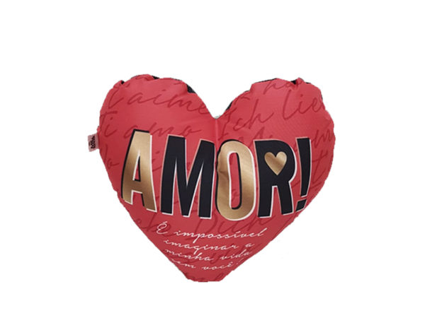 Almofada de Coração  Amor